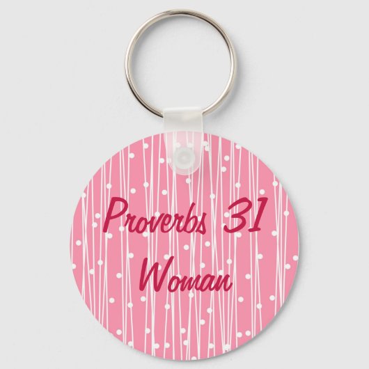 Inspirerend werkwoorden 31 Vrouw Sleutelhanger (Voorkant)