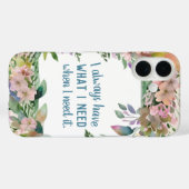 Inspirerend wet inzake aantrekkingskracht Motivati Case-Mate iPhone Case (Achterkant (horizontaal))