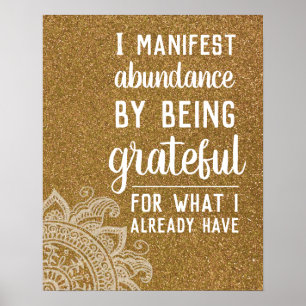 Inspirerend wet inzake aantrekkingskracht Motivati Poster