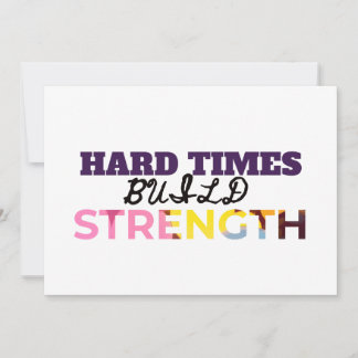 Inspirerend woord Design Kaart