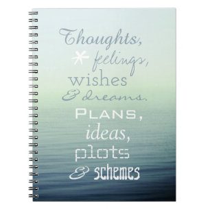 Inspirerend Woord Gedicht Notitieboek