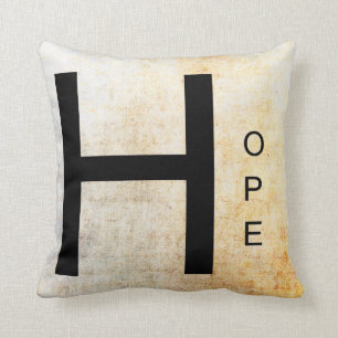 Inspirerend Word Art - Hope Kussen