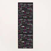 Inspirerend Yoga Mat (Voorkant)