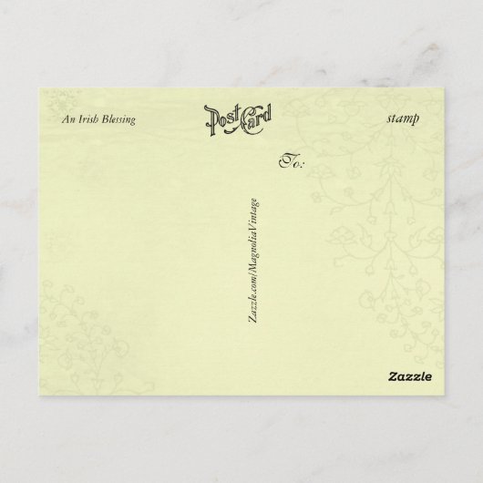 Inspirerend zegeningen herinneren zich altijd briefkaart (Achterkant)