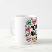 Inspirerend Zelf Liefde Christelijke Quote Koffiemok (Voorkant links)