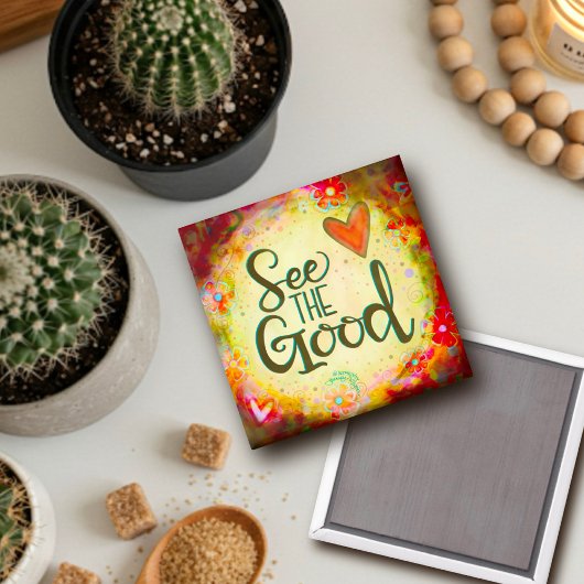 Inspirerend Zie de Goede  Hart Inspirivity Magneet