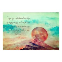 Inspirerend zonnige wolken en woestijnlandschap