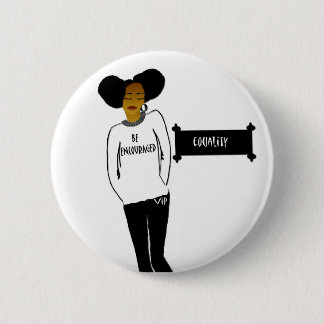 Inspirerend zwarte-geschiedenismaand, knop ronde button 5,7 cm