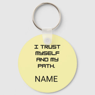 Inspirerende Affirmaties & Zelfvertrouwen Cadeaus Sleutelhanger