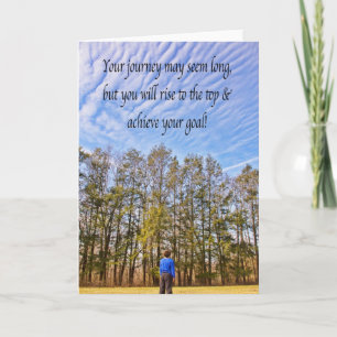 Inspirerende Bereik Je Doel Wolken Kaart