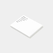 Inspirerende Bijbelverzen Quotes Post-it® Notes (Schuin)