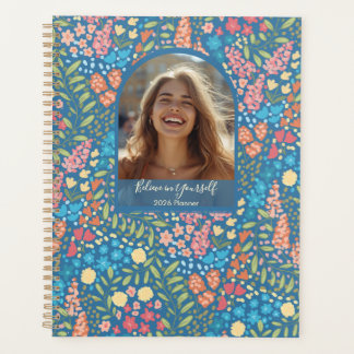 Inspirerende Bloemen Foto Wekelijkse Maandelijkse Planner