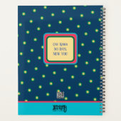 Inspirerende bloemengroei Gepersonaliseerd plezie Planner (Achterkant)