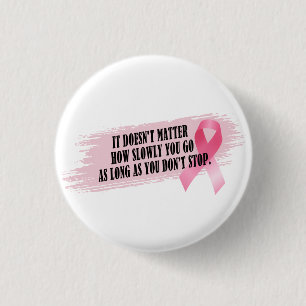 Inspirerende Button van de Kanker van de Borst van