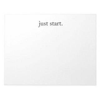 Inspirerende citaat minimalistisch notitieblok