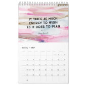 Inspirerende citaten kalender (Jan 2027)