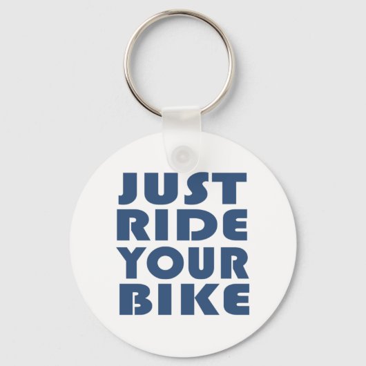 inspirerende citaten over fietsen sleutelhanger (Voorkant)