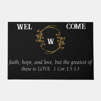 Inspirerende deurmat