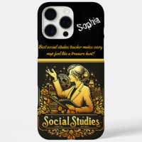 Inspirerende docent presenteert sociale studies