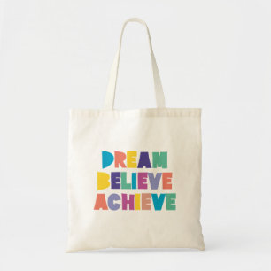 Inspirerende Droom Geloof Bereik Tote Bag