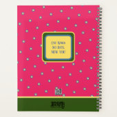 Inspirerende Floral Illuminate Gepersonaliseerd Planner (Achterkant)