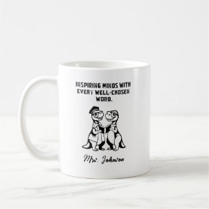 Inspirerende Geesten Goedgekozen Woord Onderwijzer Koffiemok