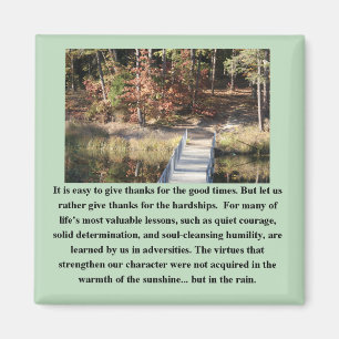 Inspirerende Geschenken Stille Moed Magneet