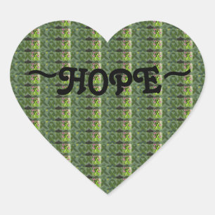 Inspirerende hoopstickers voor elke gelegenheid!  hart sticker