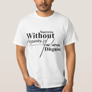 Inspirerende Integriteit Typography T-shirt