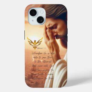 Inspirerende Jezus Biddende Gouden Duif Schrift