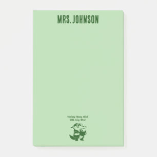 Inspirerende jonge geesten Engelse leraar ontwerp Post-it® Notes
