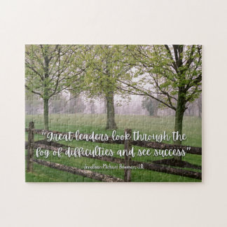 Inspirerende Leiderschapsquote Puzzel