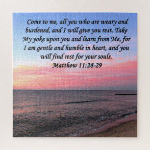 INSPIRERENDE MATTHEW 28 OCEAN FOTO ONTWERP LEGPUZZEL