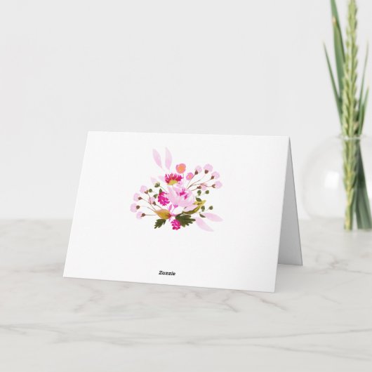 Inspirerende Moederdag Bloementuin Bijbel Kaart (Achterkant)