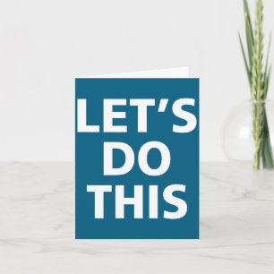 Inspirerende Motivatie Training Laten we Ontwerpen Kaart
