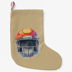 Inspirerende Motiverende Voetbalhelm Kleine Kerstsok