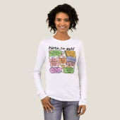 Inspirerende Notitie Voor Zelf Tri-Blend Shirt (Voorkant)