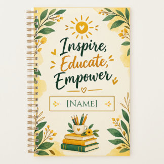 Inspirerende op maat gemaakte leraar planner | Mod