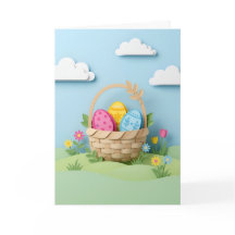 Inspirerende Paasmand Papercraft Bloemen
