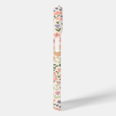 Inspirerende Patchwork Bloem- en Streepjeshoofddek Case-Mate iPhone Case (Achterkant / Rechts)
