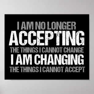 Inspirerende Politieke Activist Verandering Citaat Poster