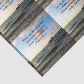 INSPIRERENDE PSALM 118:24 TISSUEPAPIER (Detail)