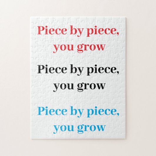 Inspirerende Puzzelset Legpuzzel (Verticaal)