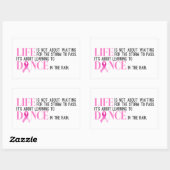 Inspirerende quote borstkankerbewustzijn | STICKER (Vel)