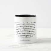 Inspirerende quote mok (Midden)