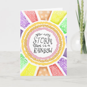 Inspirerende quote – “Na elke storm is er Kaart