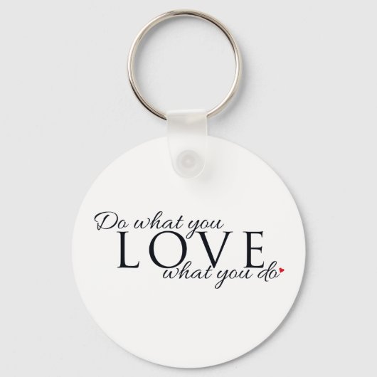 Inspirerende quote sleutelhanger (Voorkant)