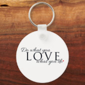 Inspirerende quote sleutelhanger (Voorkant)