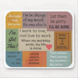 Inspirerende Quotes Muismat