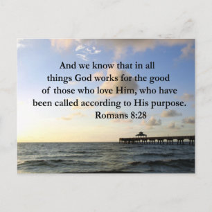 INSPIRERENDE ROMEINEN 8:28 DESIGN BRIEFKAART